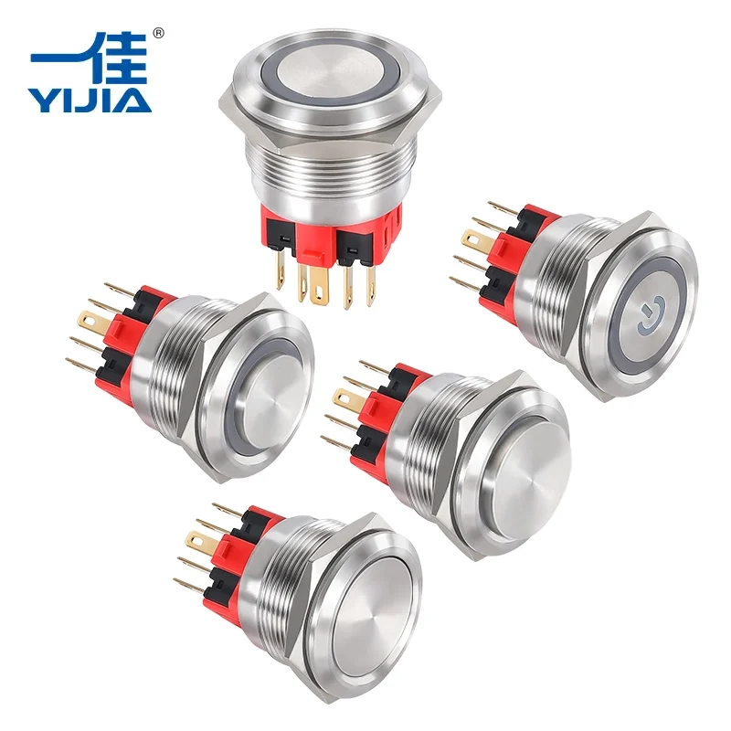 30mm push botoiaren etengailua