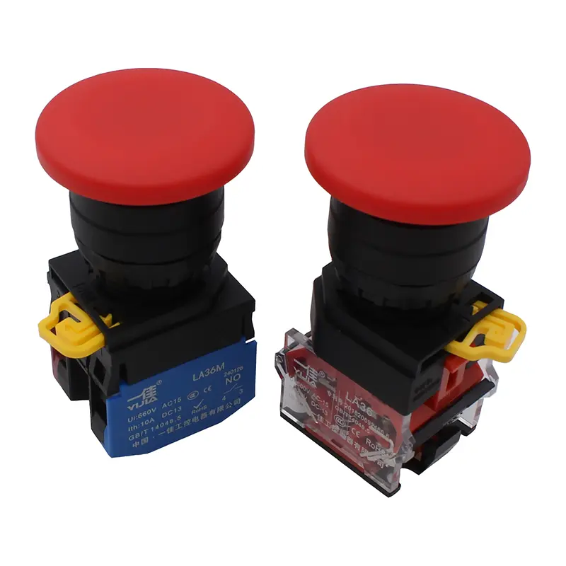 Mushroom Push Button