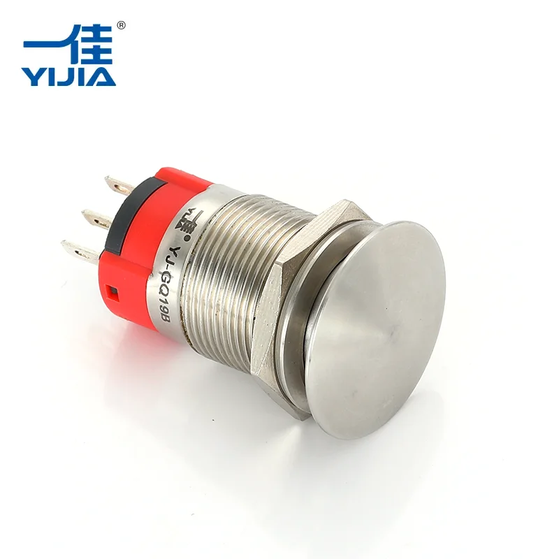 Perretxiko mota Kolorea Metal Push Button Switch